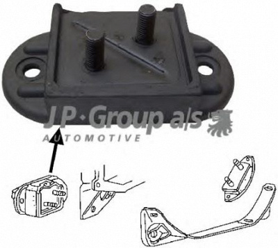 JP GROUP 8132400400 -  Подвеска, ступенчатая коробка передач